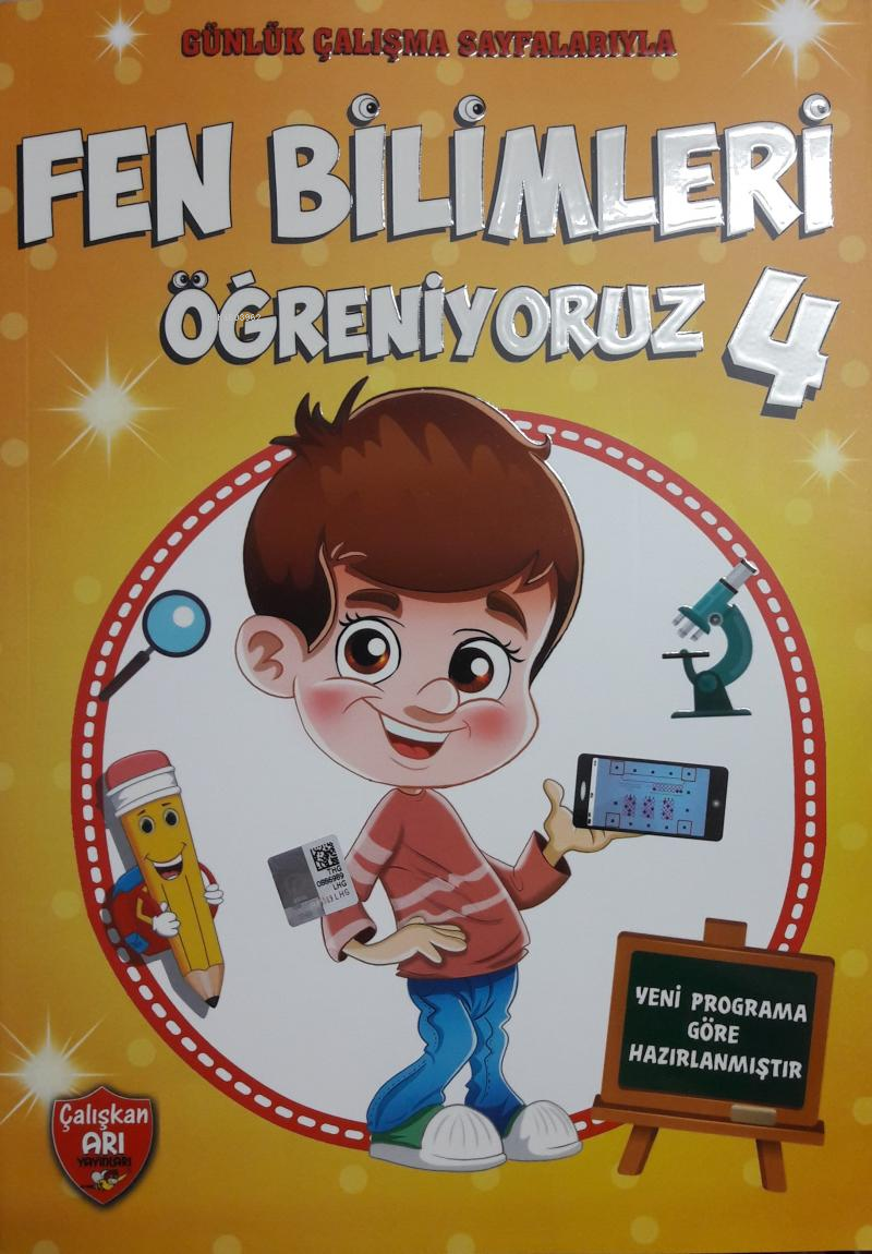  Çalışkan Arı 4Sınıf Fen Bilimleri Öğreniyoruz | Kolektif | Çalışkan Arı Yayınları | 9789944292757 | 