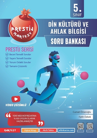 Nartest Yayınevi 5. Sınıf Prestij Din Kültürü Ve Ahlak Bilgisi Soru Bankası