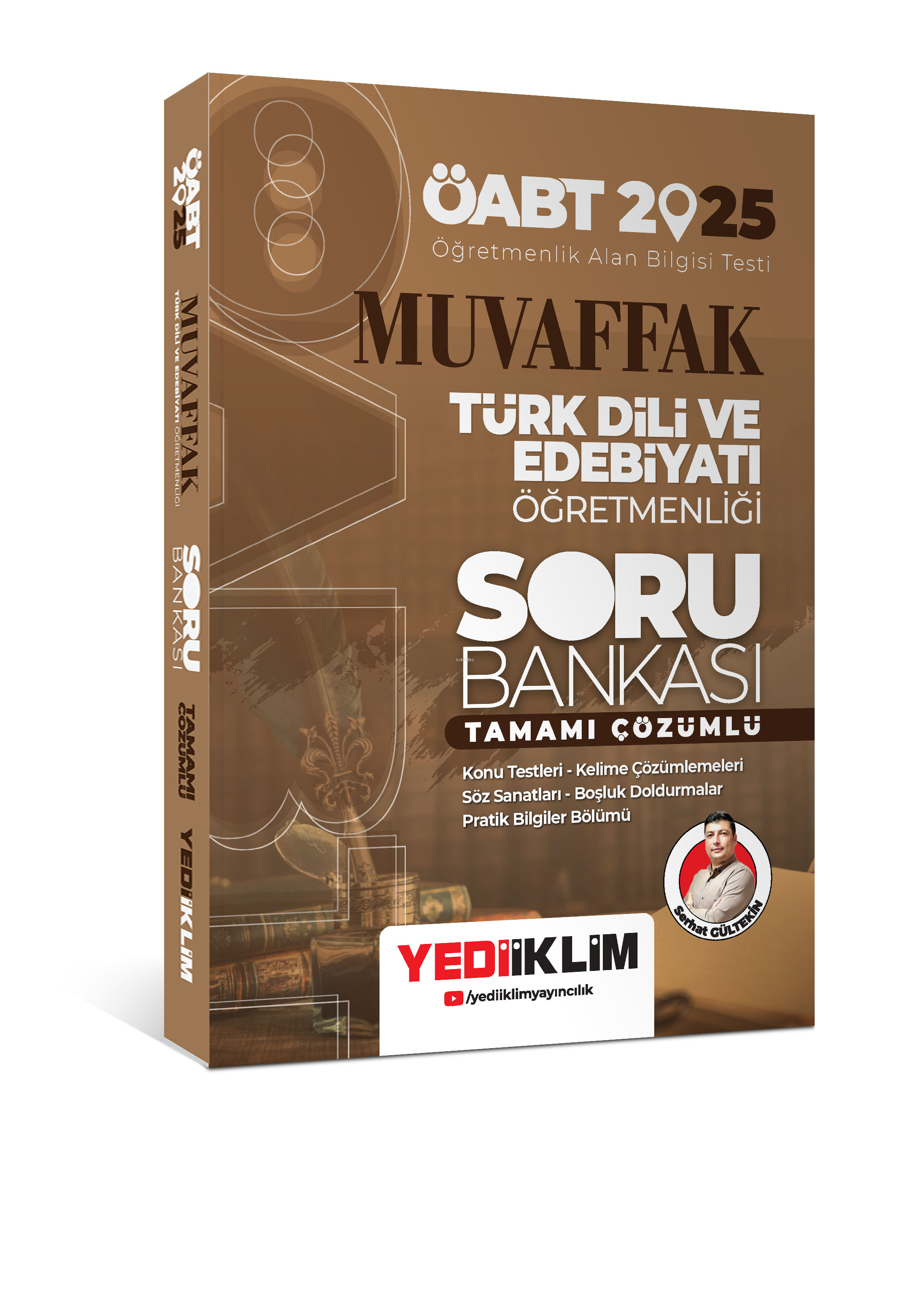 Yediiklim 2025 ÖABT Muvaffak Türk Dili Ve Edebiyatı Öğretmenliği Tamamı Çözümlü Soru Bankası