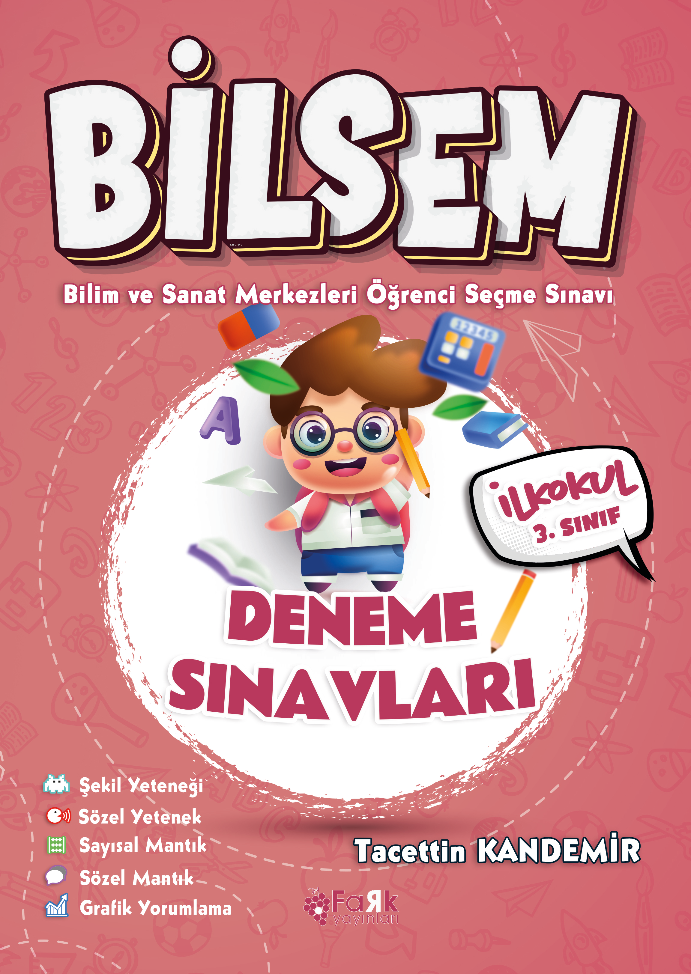  Bilsem 3 Deneme Sınavları | Tacettin Kandemir | Farklı Yayıncılık | 9786256487581 | 