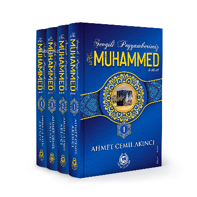 Sevgili Peygamberimiz Hz. Muhammed (s.a.v.) - 4 Kitap;(Özel Baskı-Lüx Ciltli)