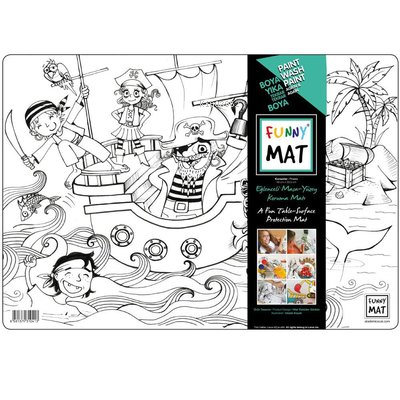  Akademi Çocuk Funny Mat Korsanlar | Akademi Çocuk Funny Mat Korsanlar | Kolektif | Akademi Çocuk (Hazırlık) | 8681379310413 