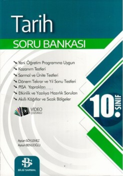  10Sınıf Tarih Soru Bankası 2022 | 10Sınıf Tarih Soru Bankası 2022 | Kolektif | Bilgi Sarmal | 9786257905183 