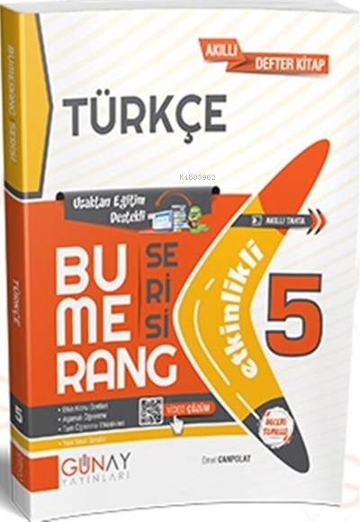 Günay 5.Sınıf Bumerang Etkinlikli Türkçe