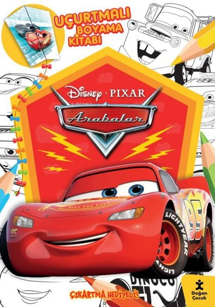 Disney Pixar - Uçurtmalı Boyama Kitabı - Çıkartma Hediyeli!