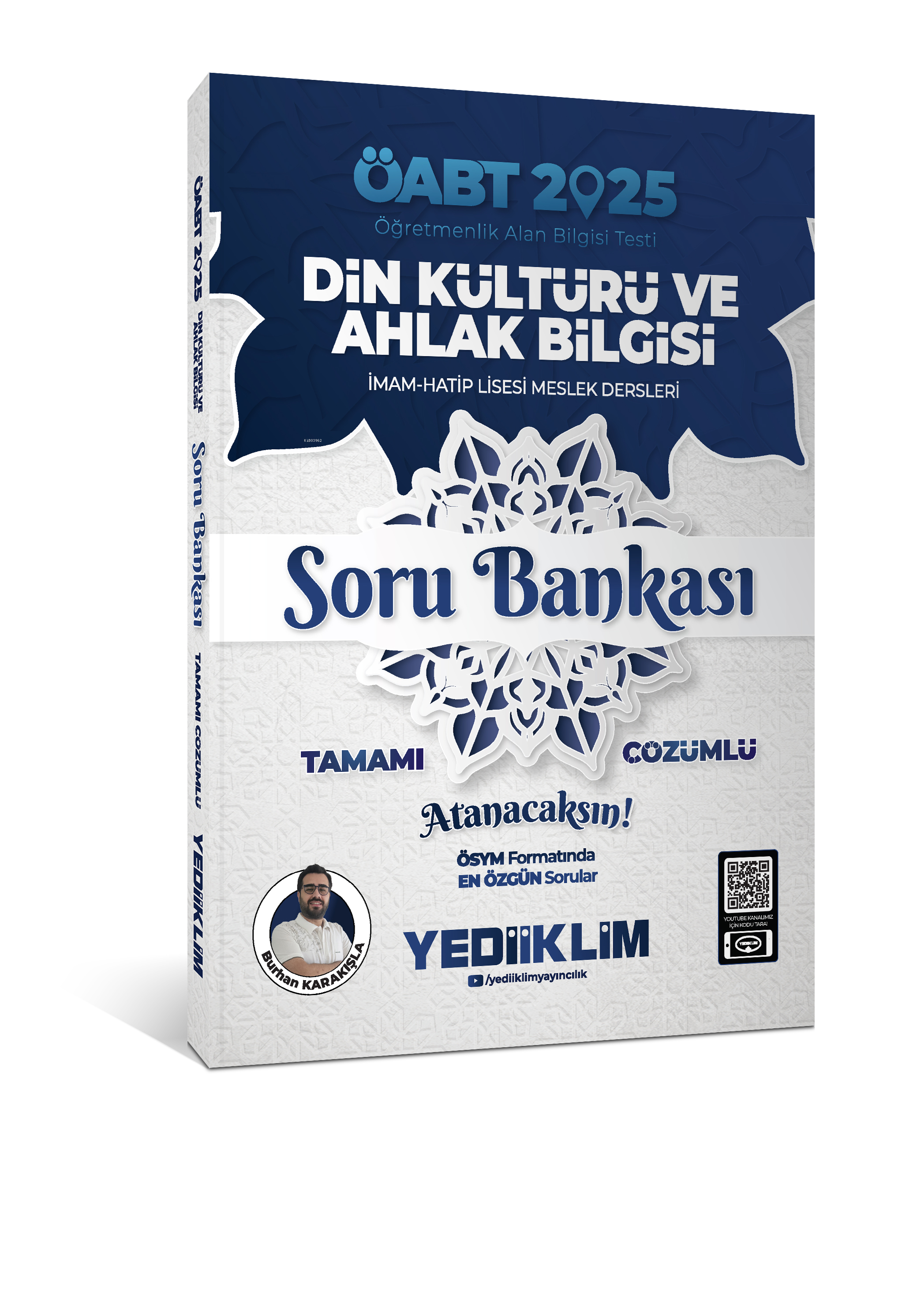  Yediiklim Yayınları 2025 ÖABT Din Kültürü ve Ahlak Bilgisi Soru Bankası | Yediiklim Yayınları 2025 ÖABT Din Kültürü ve Ahlak Bilgisi Soru Bankası | Burhan Karakışla | Yediiklim Yayıncılık | 9786254317774 