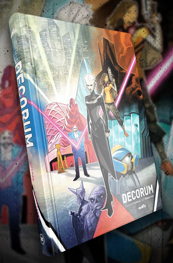  Decorum Nezaket Sert Kapak 250 Limitli Özel Edisyon KAPAK A | Jonathan Hickman | Presstij | 9786258271225 | 