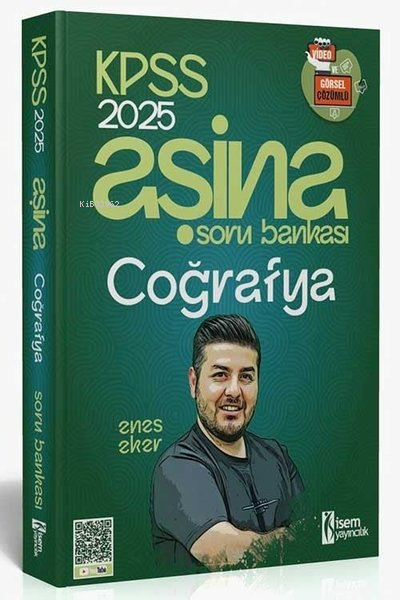  2025 KPSS Aşina Coğrafya Soru Bankası | 2025 KPSS Aşina Coğrafya Soru Bankası | Enes Eker | İsem Yayıncılık (Hazırlık) | 9786052869178 
