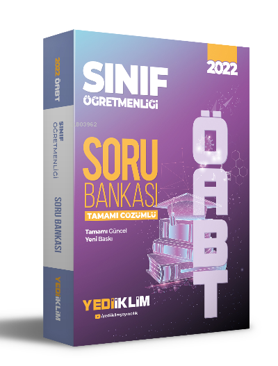 Yediiklim Yayınları 2022 ÖABT Sınıf Öğretmenliği Tamamı Çözümlü Soru Bankası