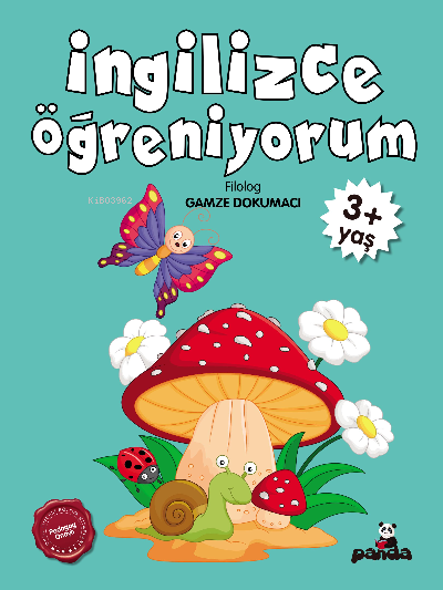  3 Yaş İngilizce Öğreniyorum | Gamze Dokumacı | Beyaz Panda Yayınları | 9786257123648 | 