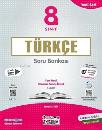 8. Sınıf - Yeni Seri TÜRKÇE - Soru Bankası