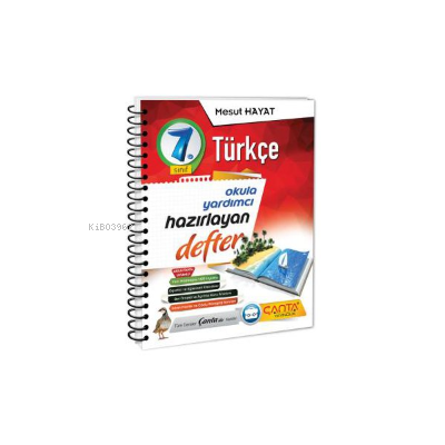 7. Sınıf Türkçe Hazırlayan Defter Mesut Hayat