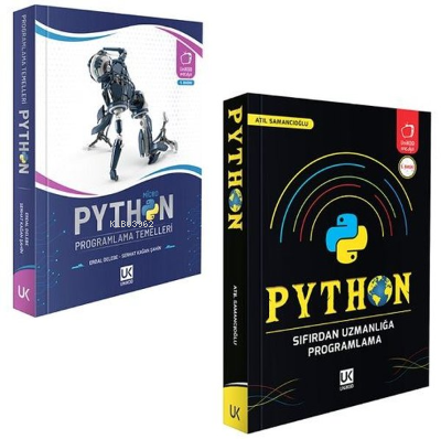 Python Uzmanlık Seti - 2 Kitap Takım