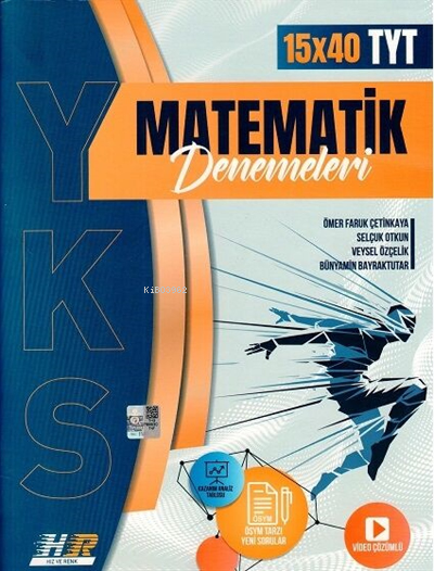  Tyt Hız Ve Renk Deneme Matematik (12*40) 2022 Yeni | Kolektif | Hız ve Renk Yayınları (Hazırlık) | 9786257532150 | 