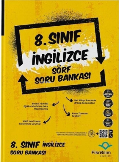 Fikri Bilim 8.Sınıf İngilizce Soru Bankası