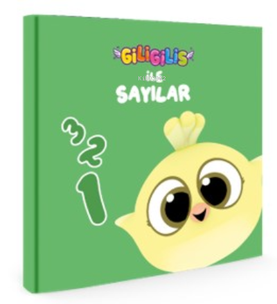 Giligilis ile Sayılar;Eğitici Mini Karton Kitap Serisi