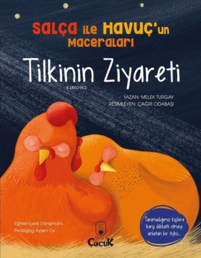  Tilkinin Ziyareti Salça ile Havuçun Maceraları | Melek Turgay | Çağrı Odabaşı | Floki Çocuk | 9786257218306 | 