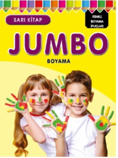 Jumbo Boyama Sarı Kitap