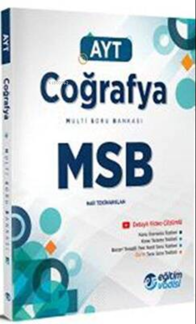 Eğitim Vadisi Ayt Coğrafya Msb Multi Soru Bankası