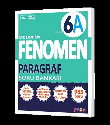 Fenomen 6. Sınıf Paragraf (A) Soru Bankası