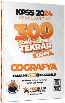 KPSS Genel Kültür Coğrafya 300 Soruda Tamamı Video Çözümlü Genel Tekrar Kampı