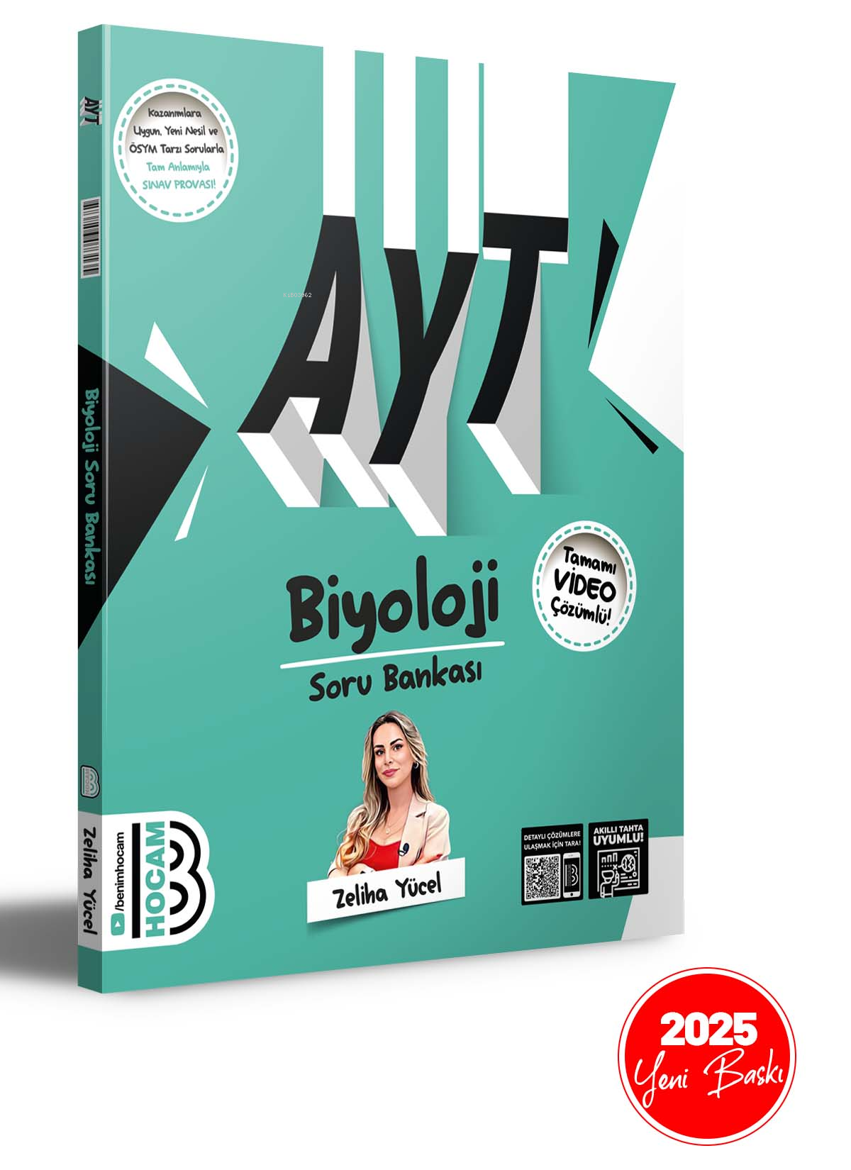 Benim Hocam Yayınları 2025 AYT Biyoloji Tamamı Video Çözümlü Soru Bankası