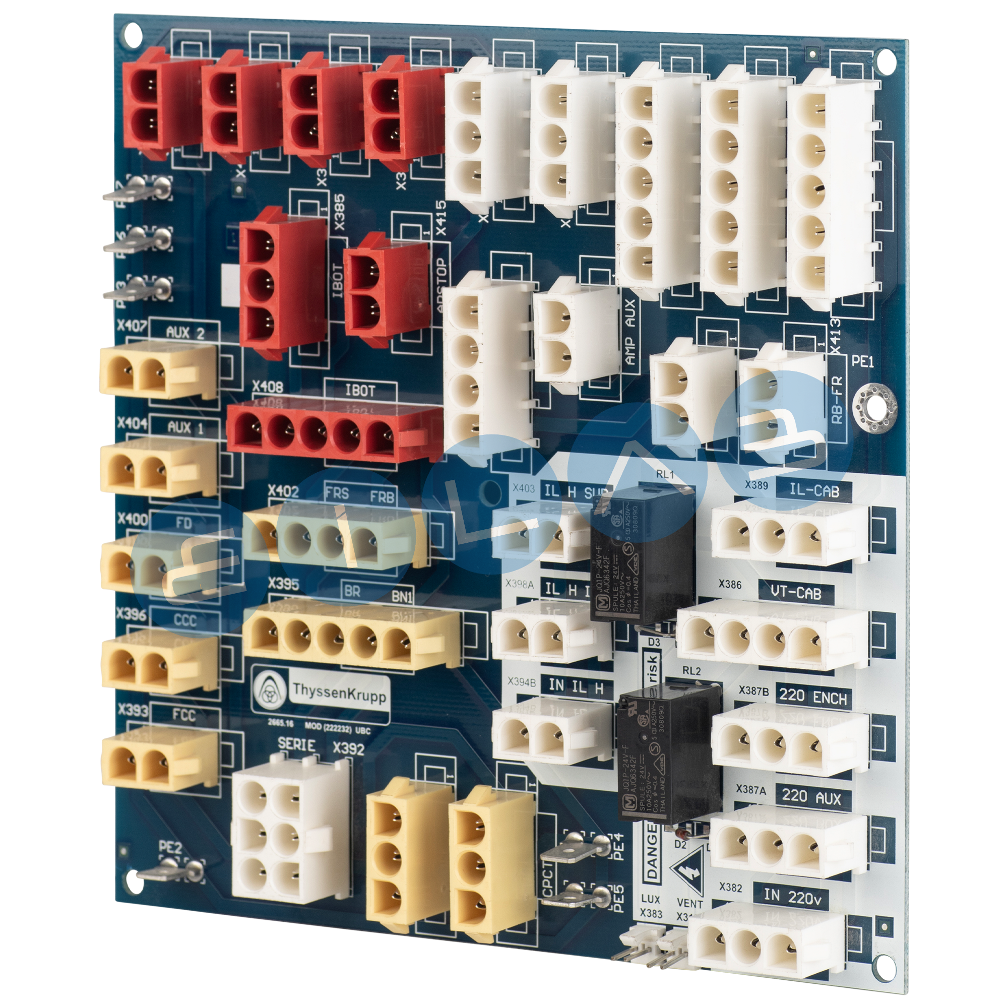 PCB, KABİN TERMİNAL KARTI, UBC, CMC4+