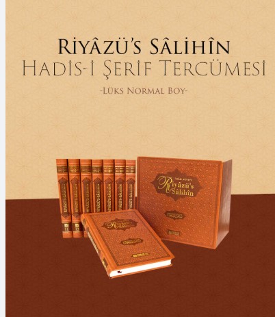  Riyazüs Salihin Termo Lüks Baskı Büyük Boy 165 x 24 (8 Cilt) | Erkam Yayınları | 9789944836951 | 
