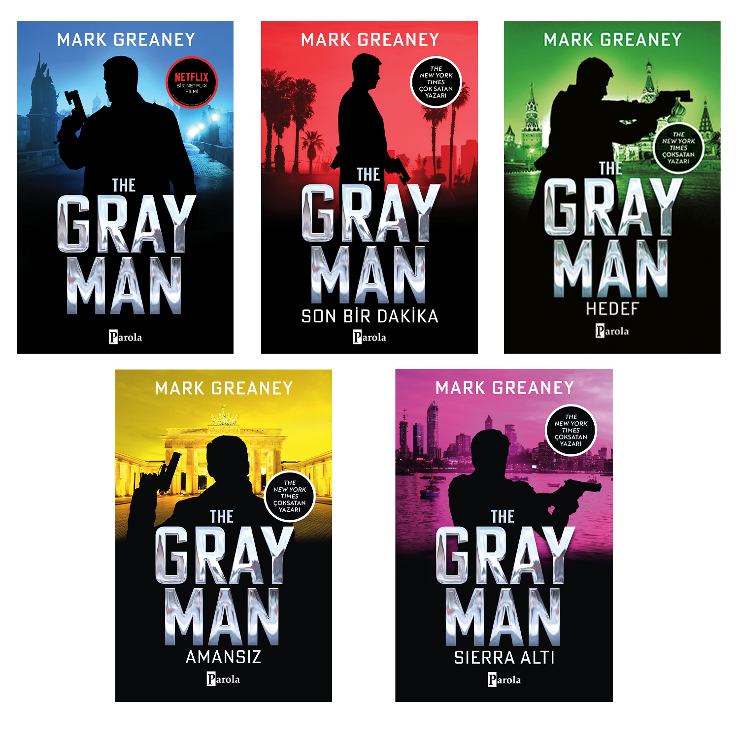 The Gray Man Seti - 5 Kitap Takım