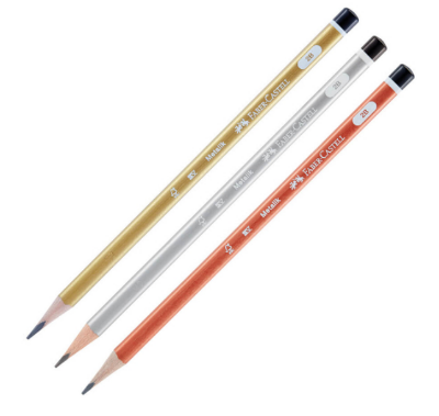  Faber Castell Metalik Mercanlı 2B Üçgen Kurşun Kalem | Faber Castell | 8681241188577 | 