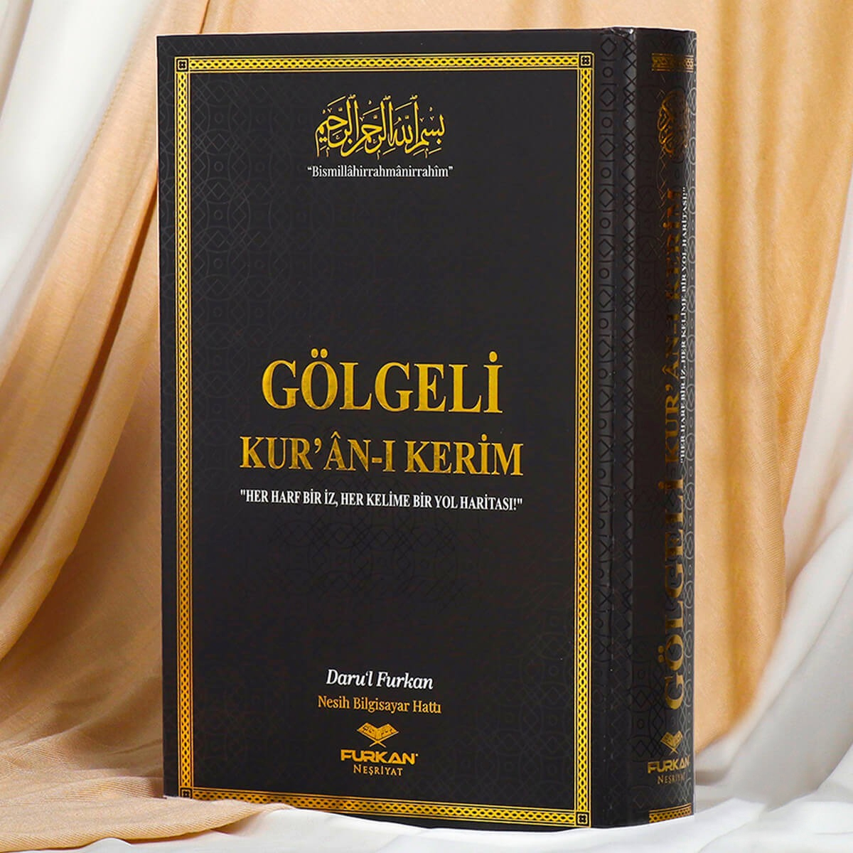  Gölgeli Kuran Kalemle Yazılabilen Kuranı Kerim (Orta Boy Sıvama Kapak) | GENEL | 9786256601789 | 