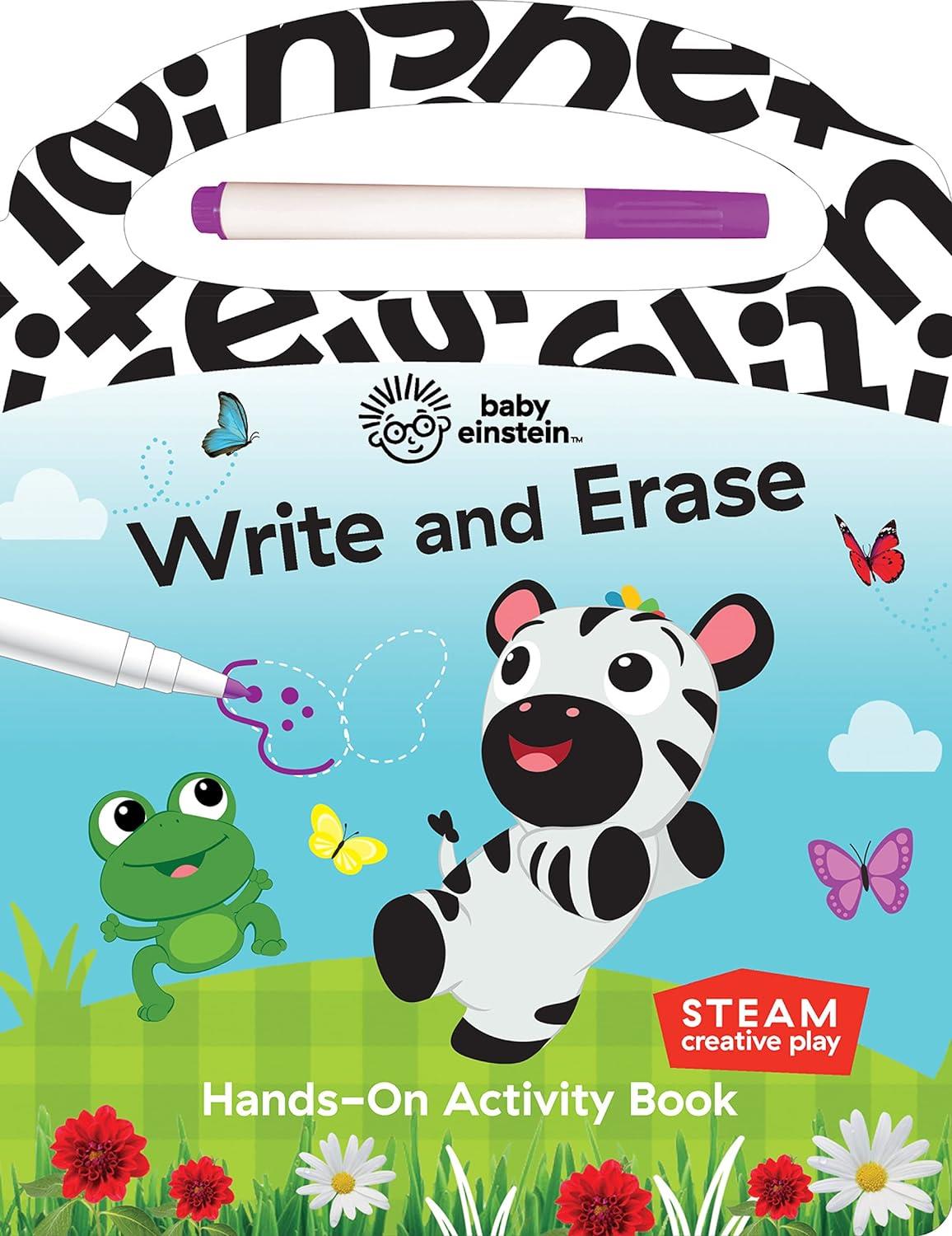 Baby Einstein: Write and Erase Hands-On Activity Book