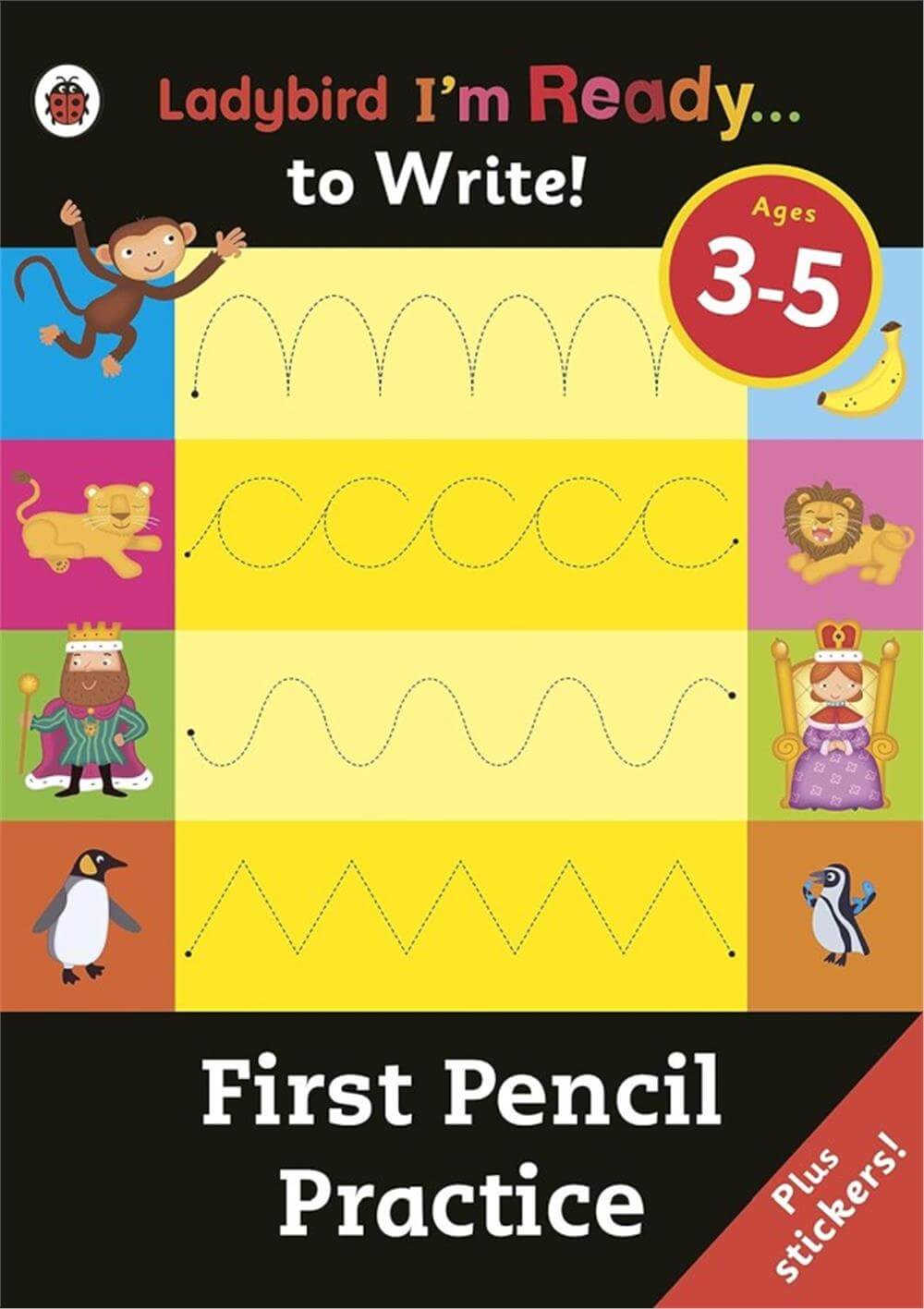 I'm Ready to Write Sticker Activity Book: First Pencil Practice