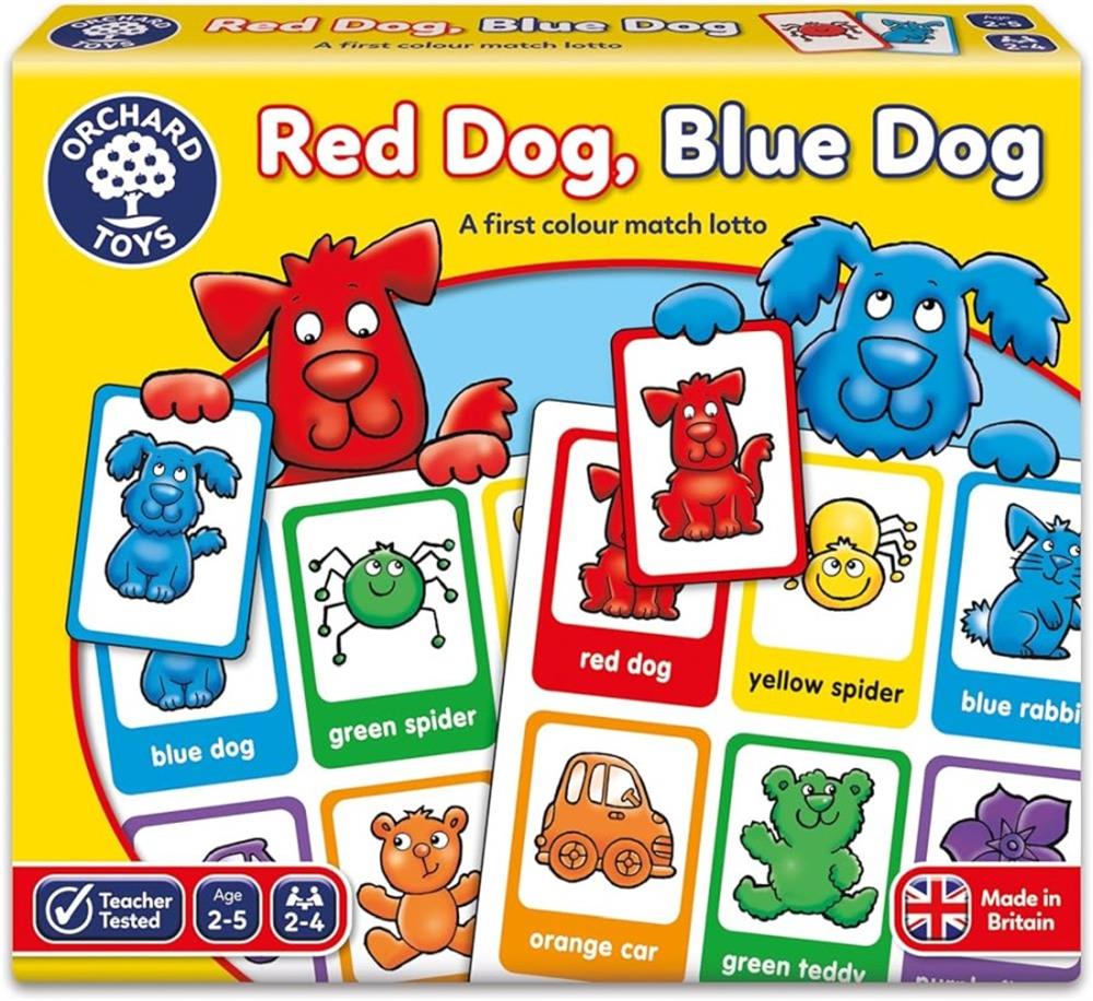 Orchard Red Dog Blue Dog Lotto Game