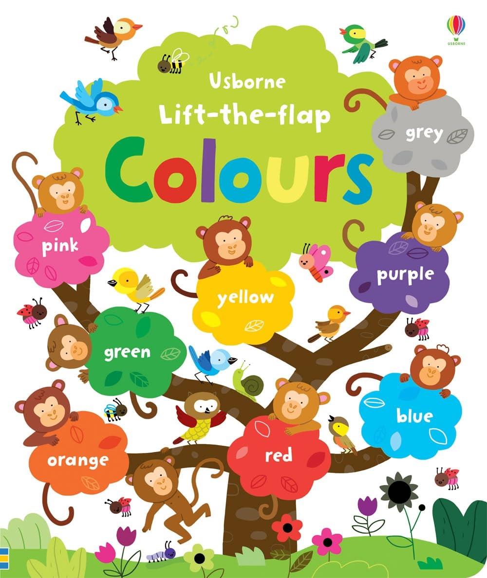  Lift the Flap Colours | Felicity Brooks | Usborne Publishing | 9781409540571 | 