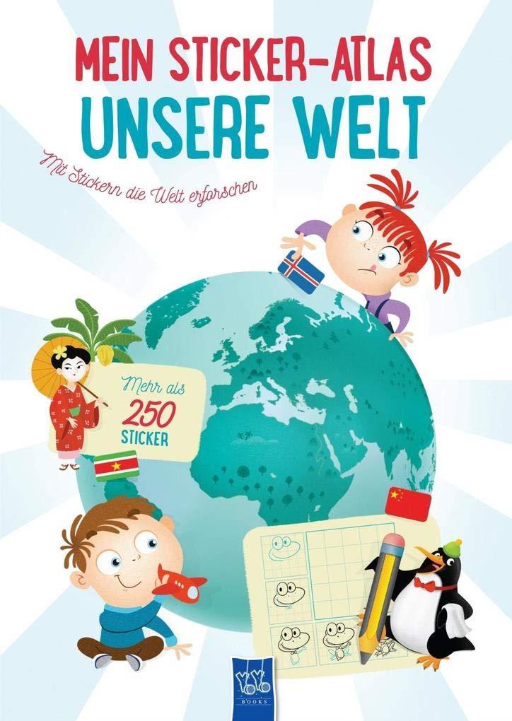 Mein Sticker Atlas - Unsere Welt