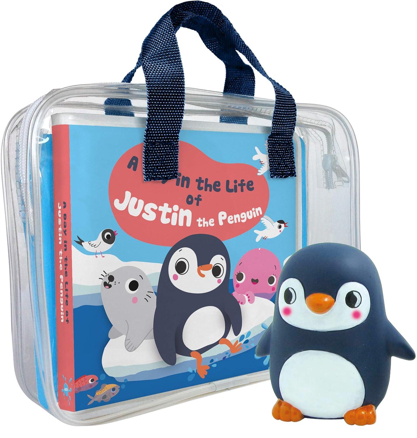 My First Bath Book & Toy: A Day in the Life of Justin the Penguin