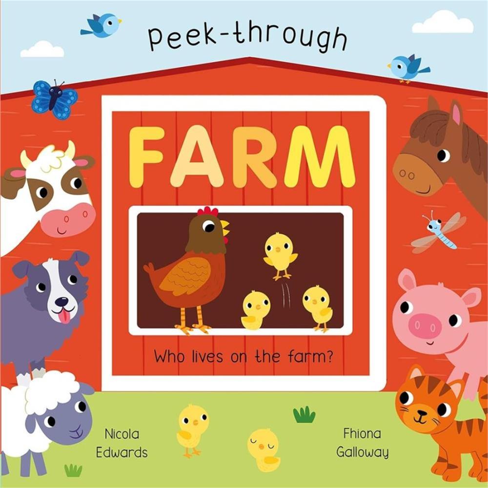  Peek Through Farm | Nicola Edwards | Little Tiger Press | 9781848577626 | 