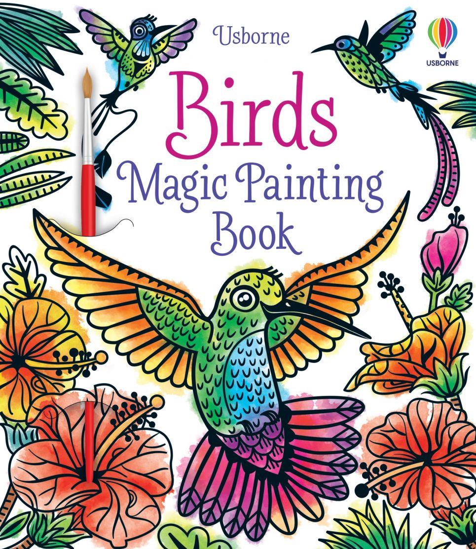 Magic Painting Books: Birds