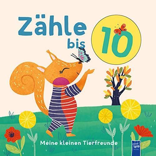 Zähle bis 10 - Meine kleinen Tierfreunde