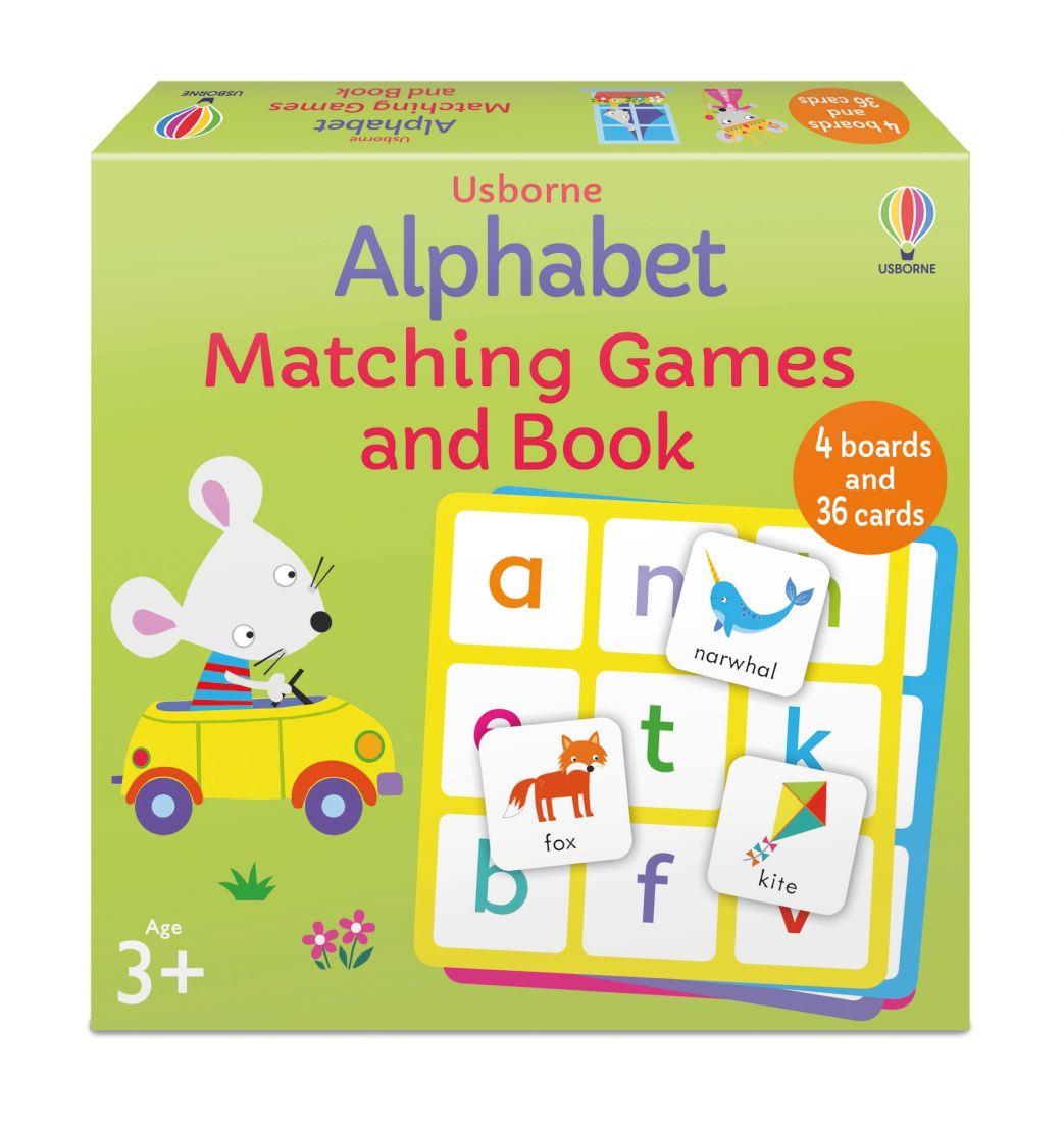 Matching Games and Book: Alphabet