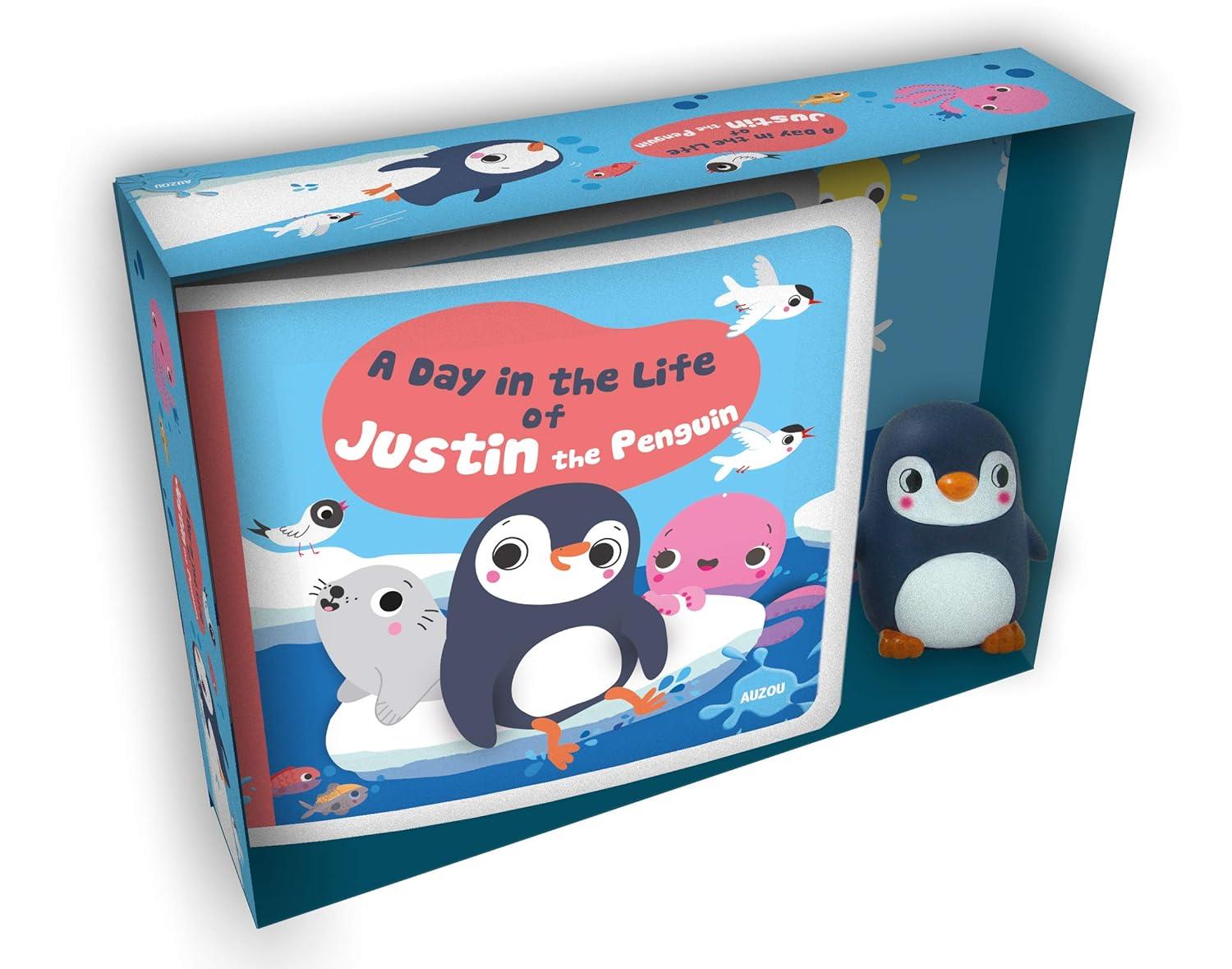 My First Bath Book & Toy:A Day in the Life of Justin the Penguin