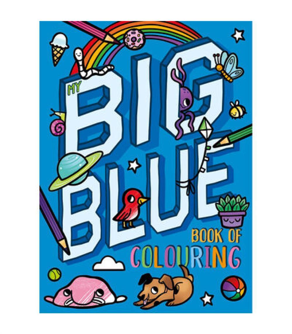 My Big Blue Book Of Colouring