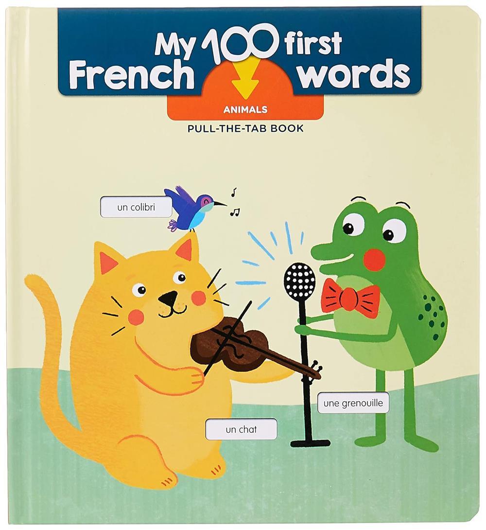 My First 100 French Words Animals (Bilingual Board Book) | Yoyo Kollektif | Yoyo Books | 9789463995528 | 