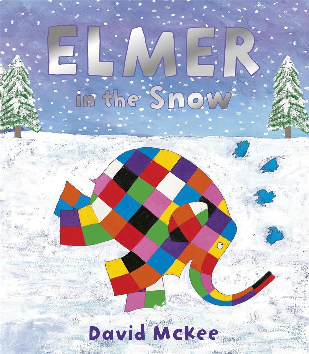 Elmer in the Snow