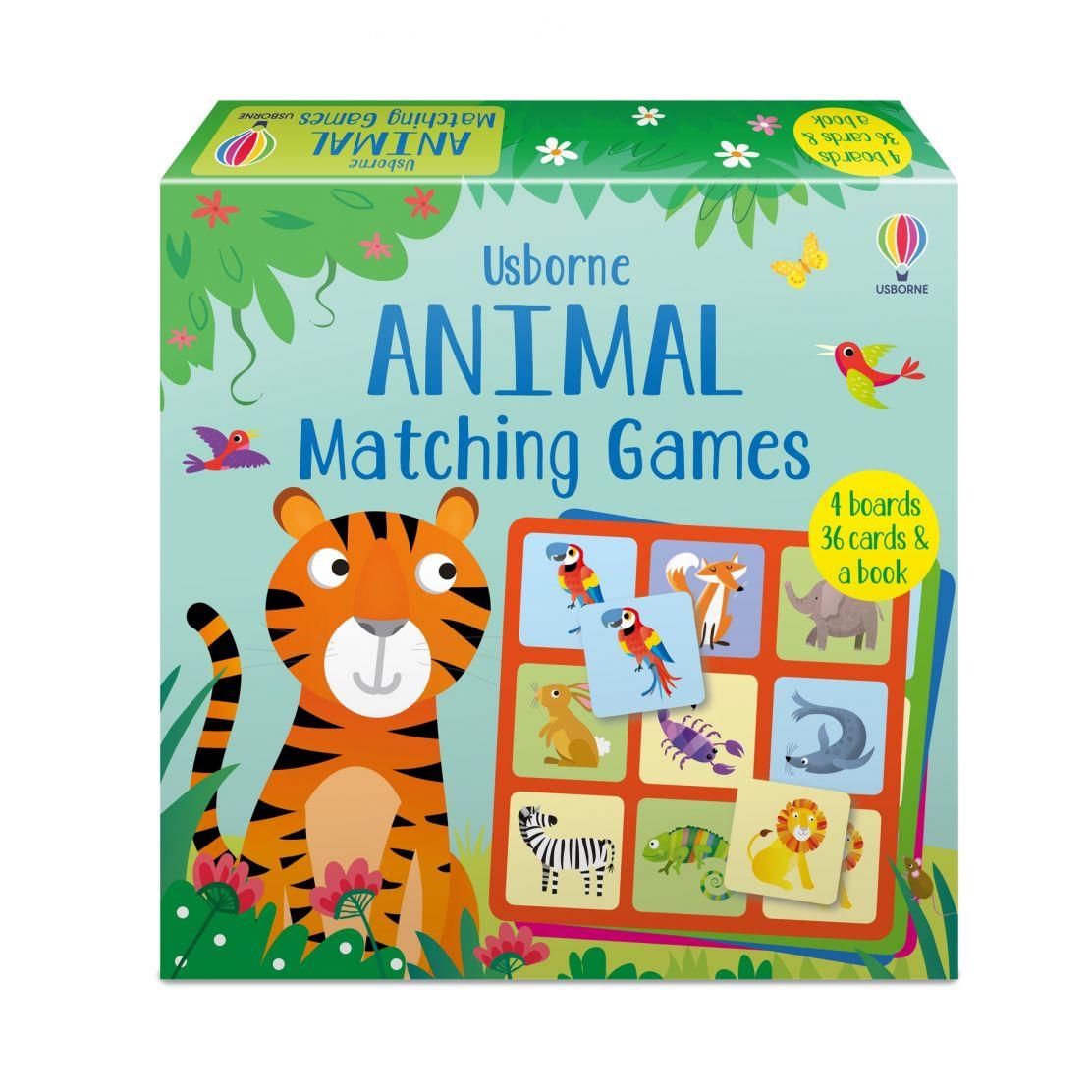 Matching Games and Book: Animal