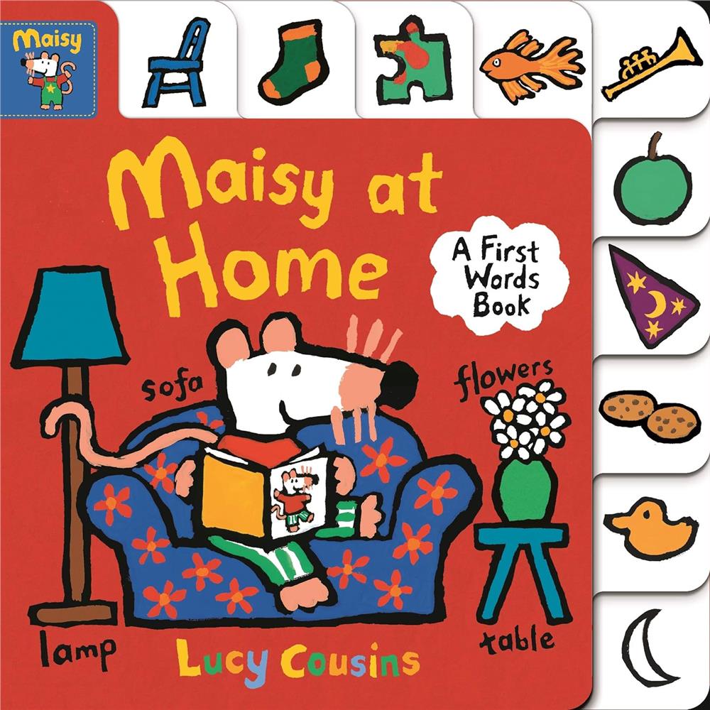  Maisy at Home A First Words Book | Lucy Cousins | Walker Books | 9781406379464 | 