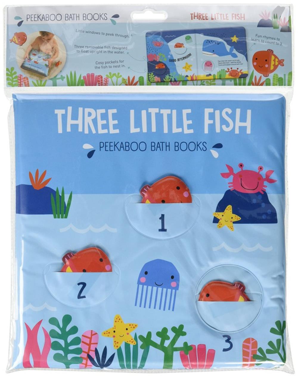 Peekaboo Bath Books: Three Little Fish