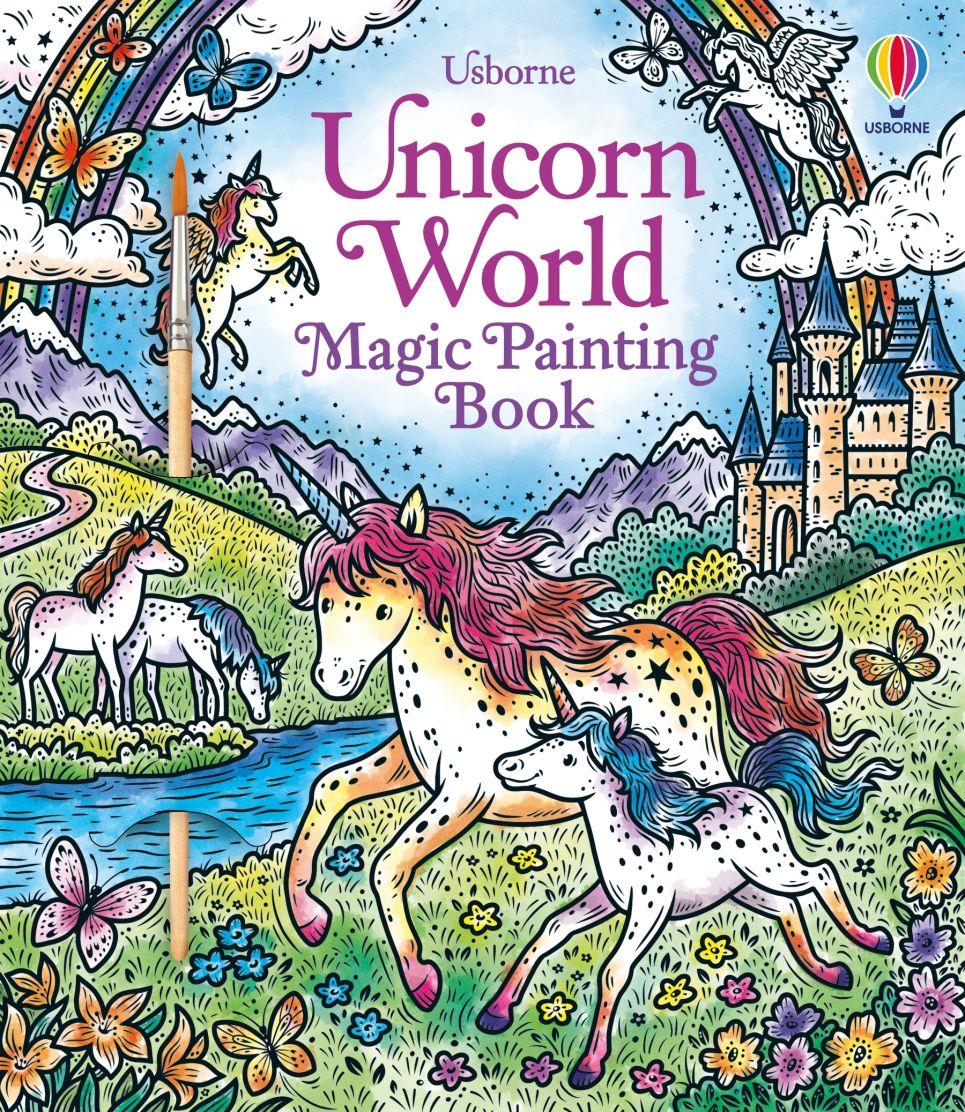 Magic Painting Book: Unicorn World