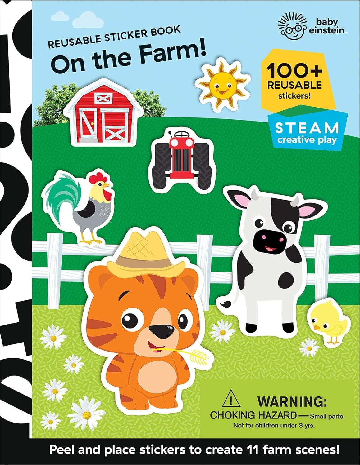 Baby Einstein: Sticker Book-  On the Farm!